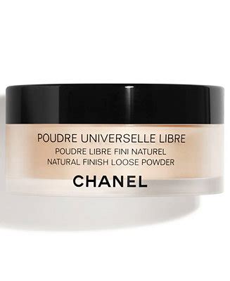 chanel loose powder macy's|Chanel natural finish.